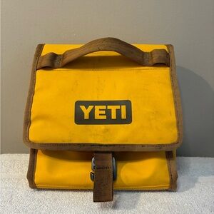 YETI Day Trip Alpine Yellow and Tan Cooler Lunch Bag
